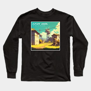 Future Lands - Postcard Series Long Sleeve T-Shirt